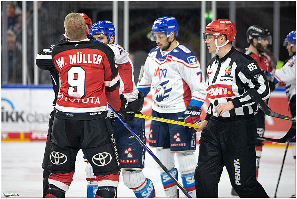 PENNY DEL; Koelner Haie- Adler Mannheim; Koeln, 02.01.2022
